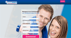Desktop Screenshot of celibatairesportif.com